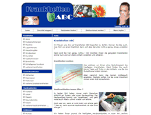 Tablet Screenshot of krankheiten-abc.net